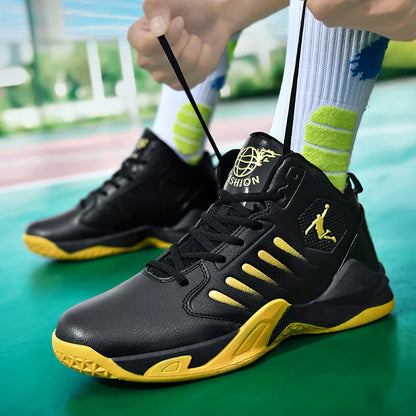 Men Basketball Shoes Breathable Unisex Sneakers PU High Quality Street fashion Sports Shoes for Women