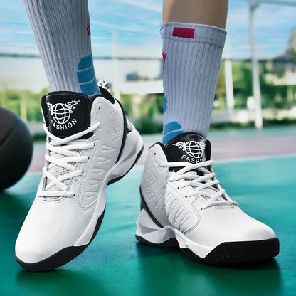 Men Basketball Shoes Breathable Unisex Sneakers PU High Quality Street fashion Sports Shoes for Women