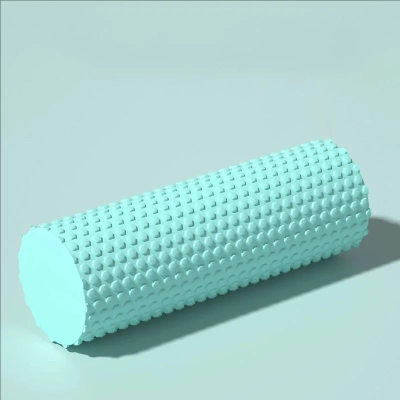 Yoga Roller Round EVA Foam Cylinder Hexagonal Roller for Pilates Exercise Enhanced Home Workouts Diameter 9.5cm Length 29.7cm